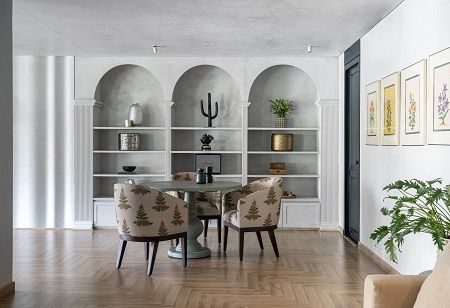 Sculpting Spaces with Arches: Azure Interiors Crafts a Timeless Narrative Through Curves & Contours